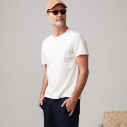 MONROW Relaxed Crew OFFWHITE Shop